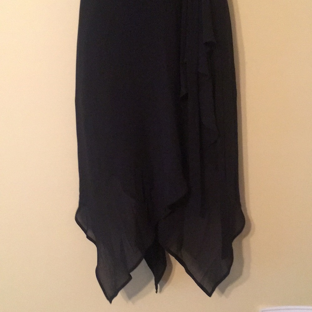 Francesca’s Black Wrap NWT Dress - Picture 3 of 6